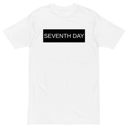 YHWH Men’s Premium Seventh Day Heavyweight T-Shirt